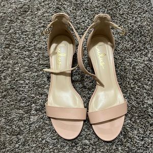 Lulus Harper almond heels
